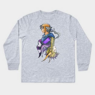 FF2 character art 2 Kids Long Sleeve T-Shirt